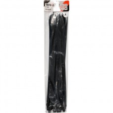 YATO Set 50 coliere din plastic 430X7.6 mm, negre..